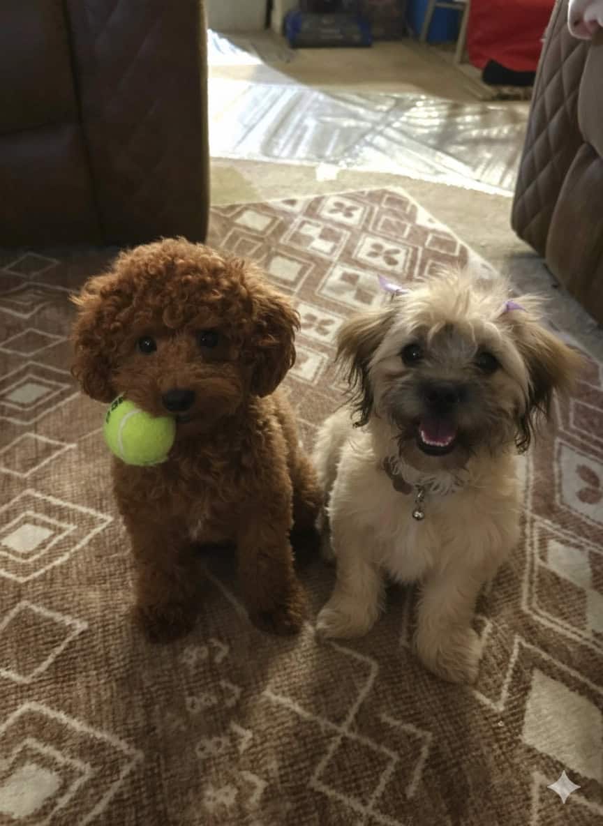 Toy poodle/ shih tzu image 7