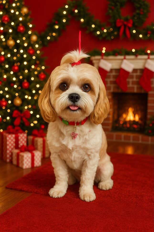 Shih Tzu Christmas-Ready Companions image 16