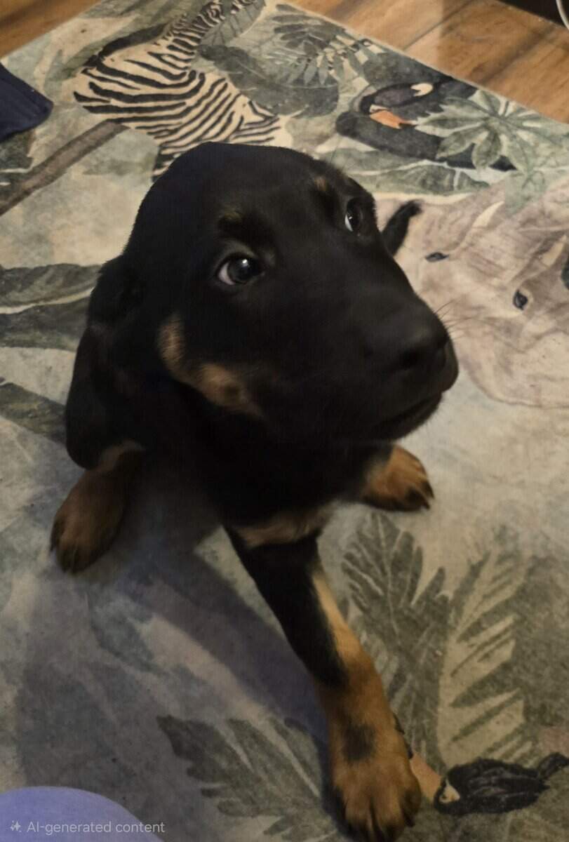 Holiday puppies lab mix image 2