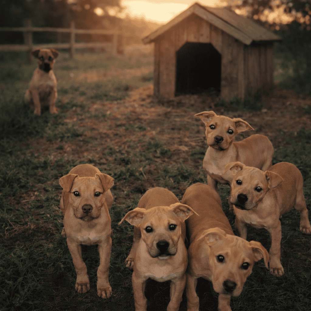 Beautiful Pitbull Pups Looking for a New Home image 1