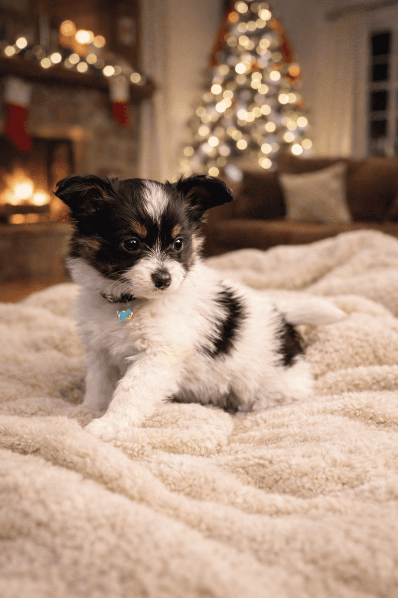 Locked and loaded Papillon Pups image 3