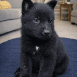 AKC Black German Shepherd