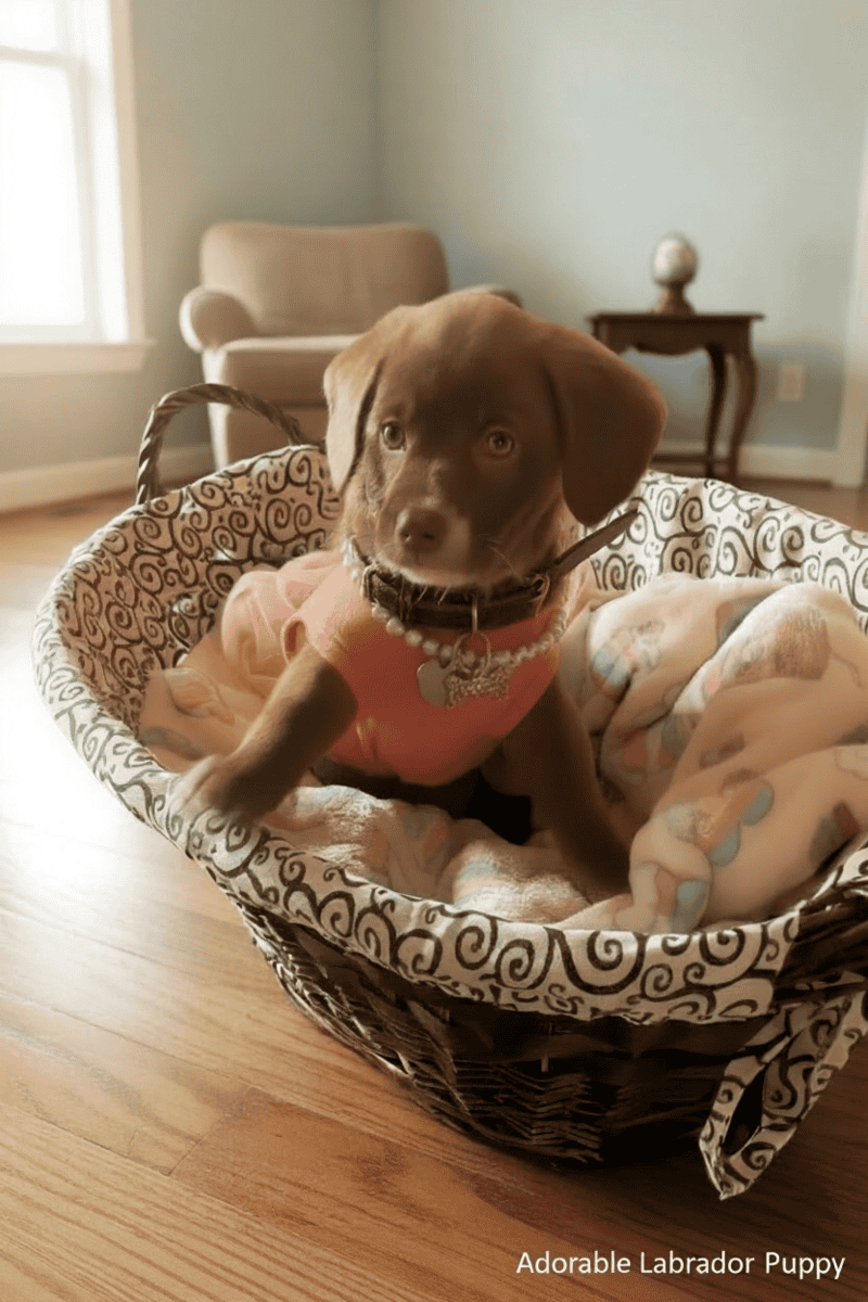 Adorable Labrador puppy image 1