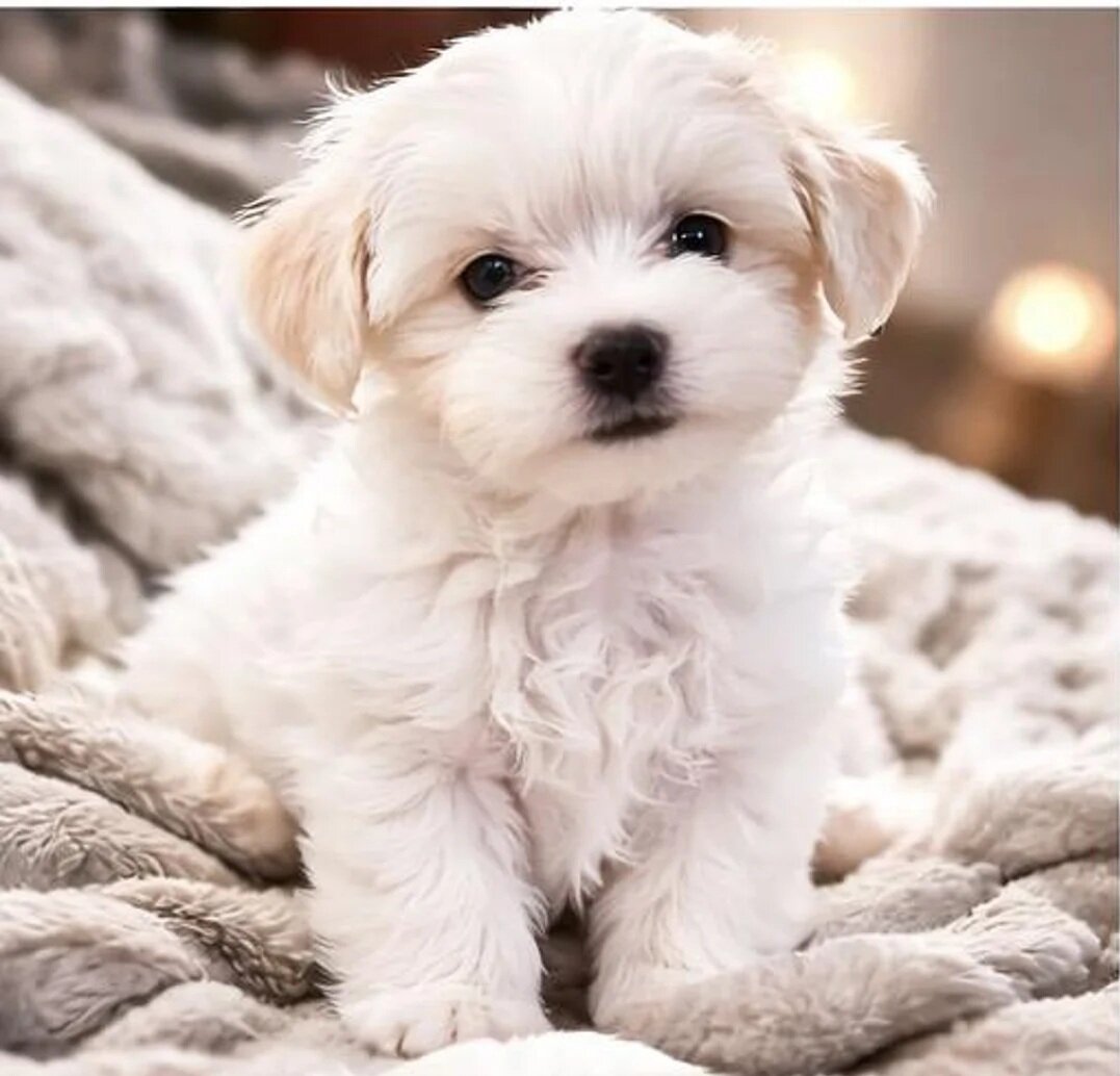 playful male maltese image 1