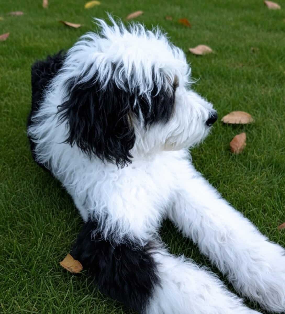 AKC Registered Bernadoodle image 3