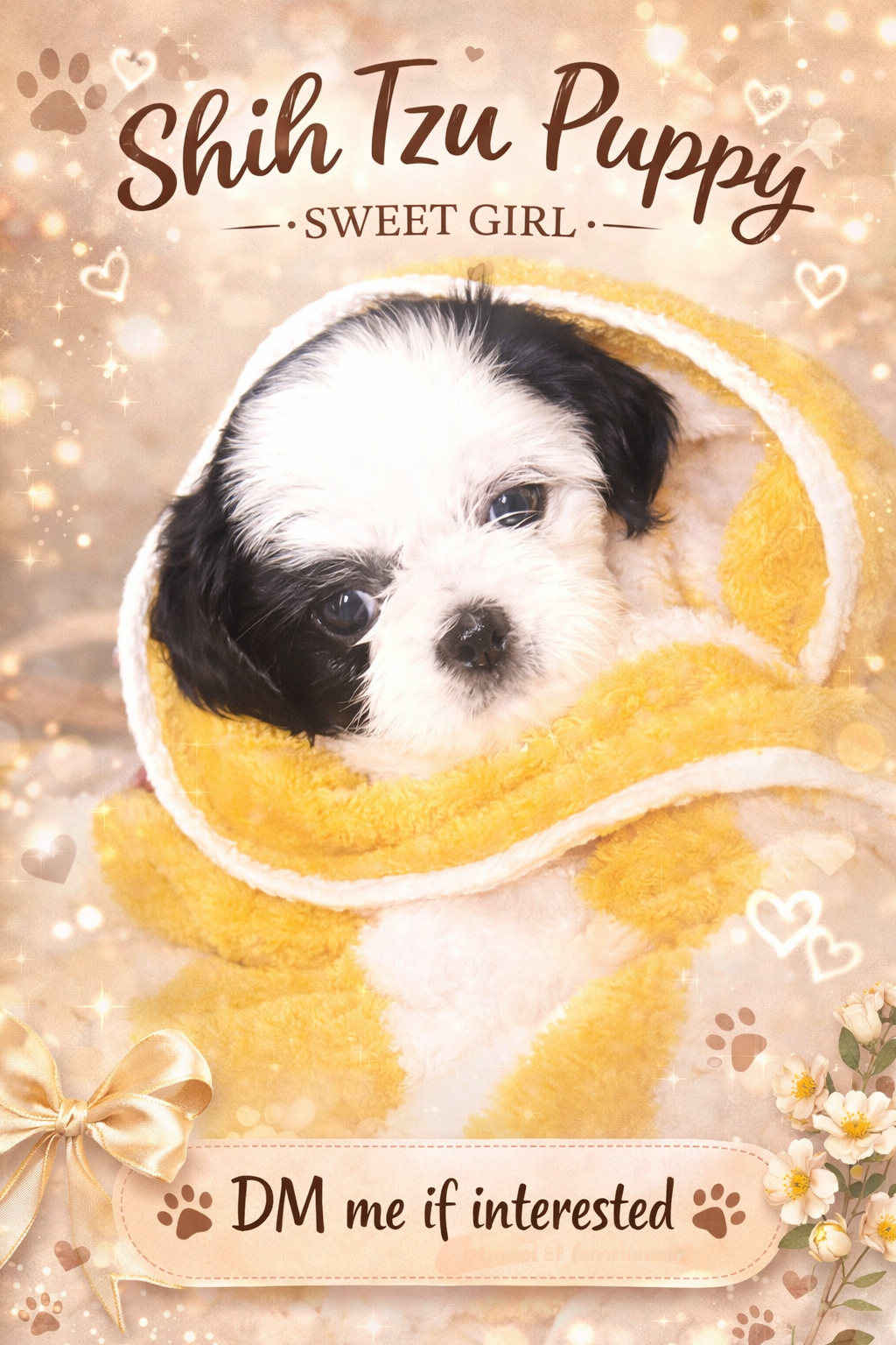 Shih Tzu Puppies – 3 Females Available 🐶💕 image 2