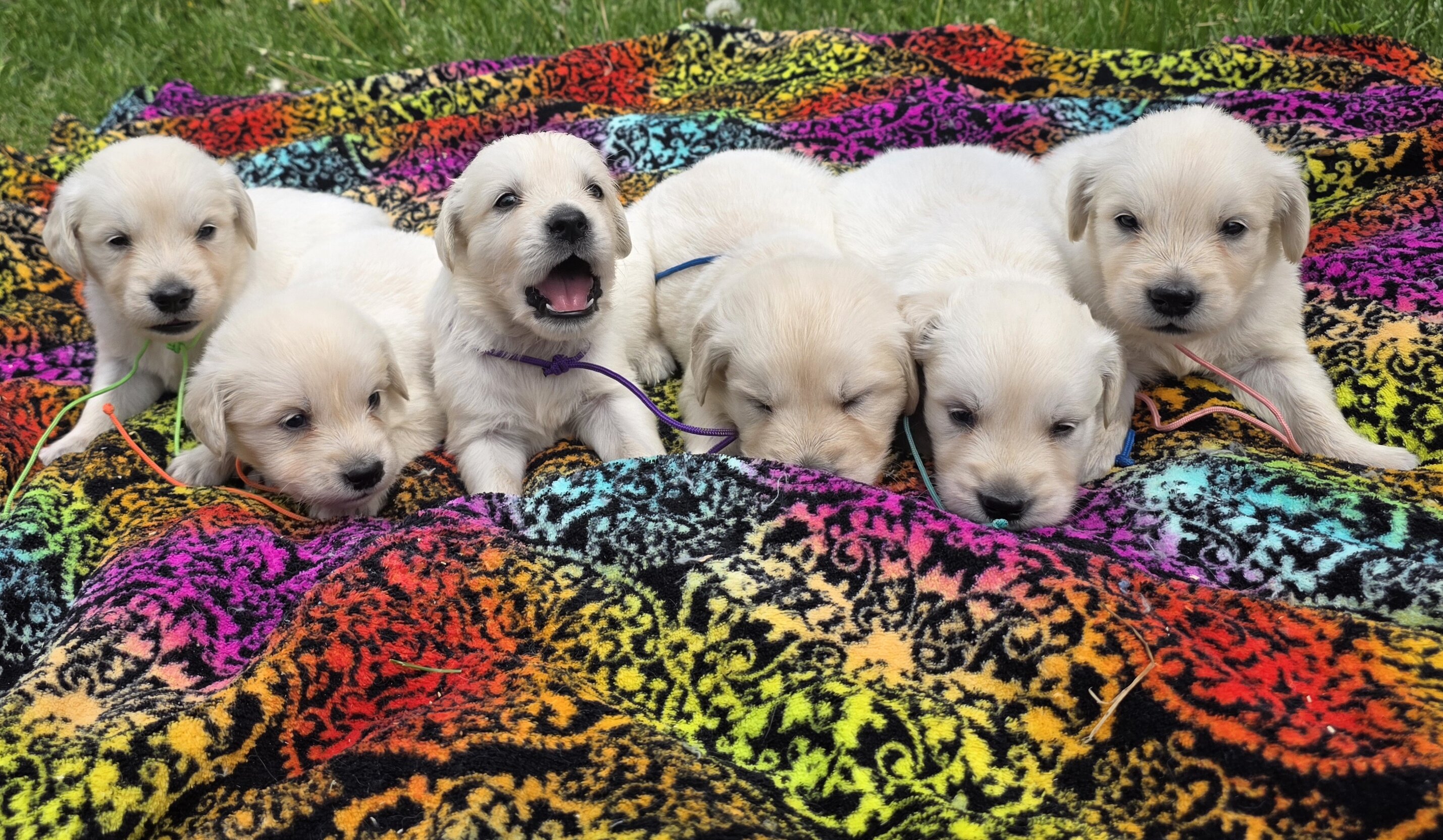 English Cream Golden Retriever Puppies image 1