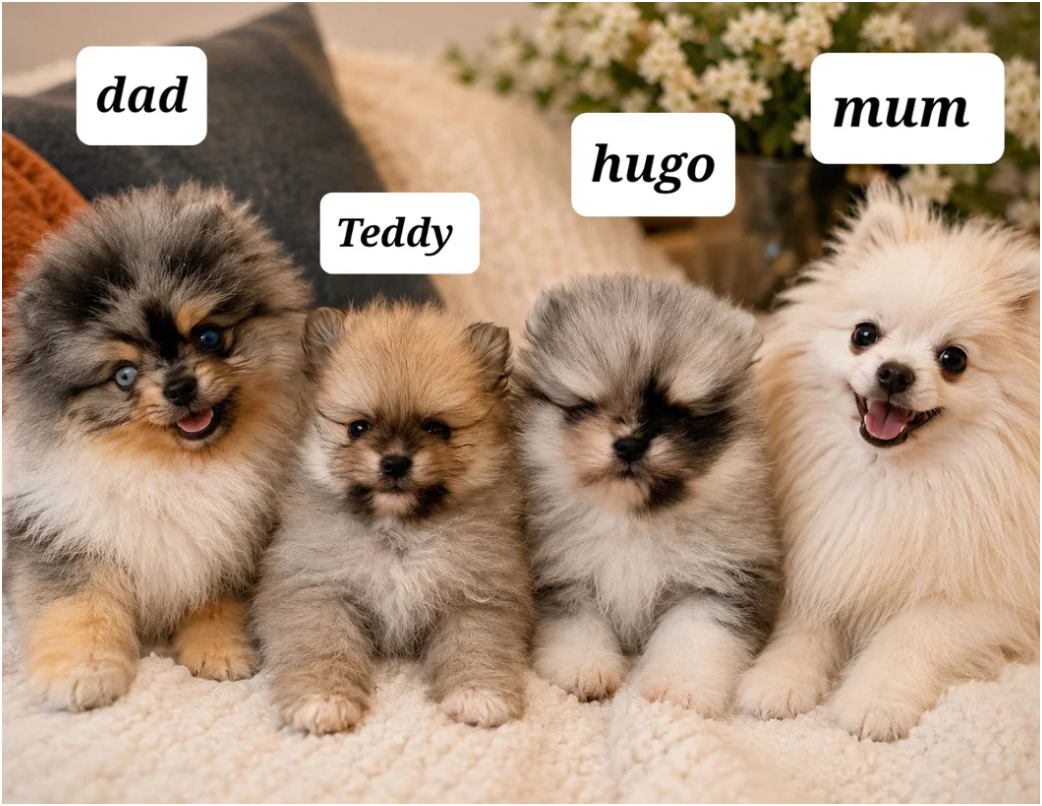 Adorable Pomeranian Puppies – 1 Boy & 1 Girl Avail image 6