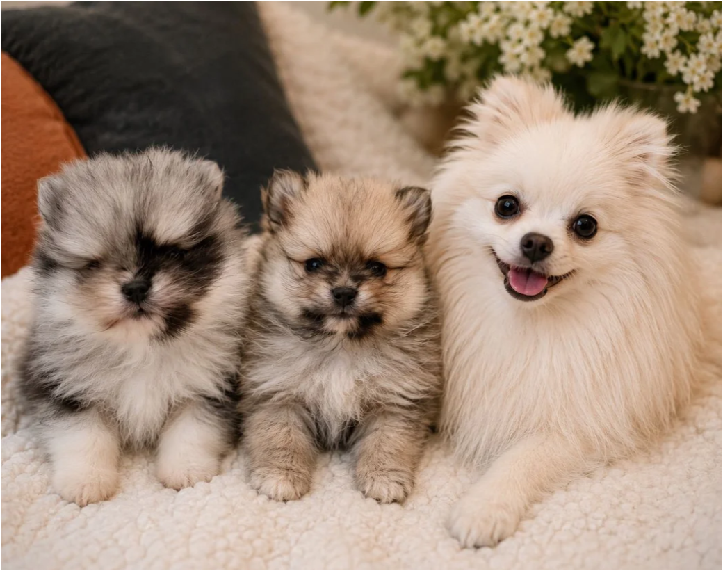 Adorable Pomeranian Puppies – 1 Boy & 1 Girl Avail image 7