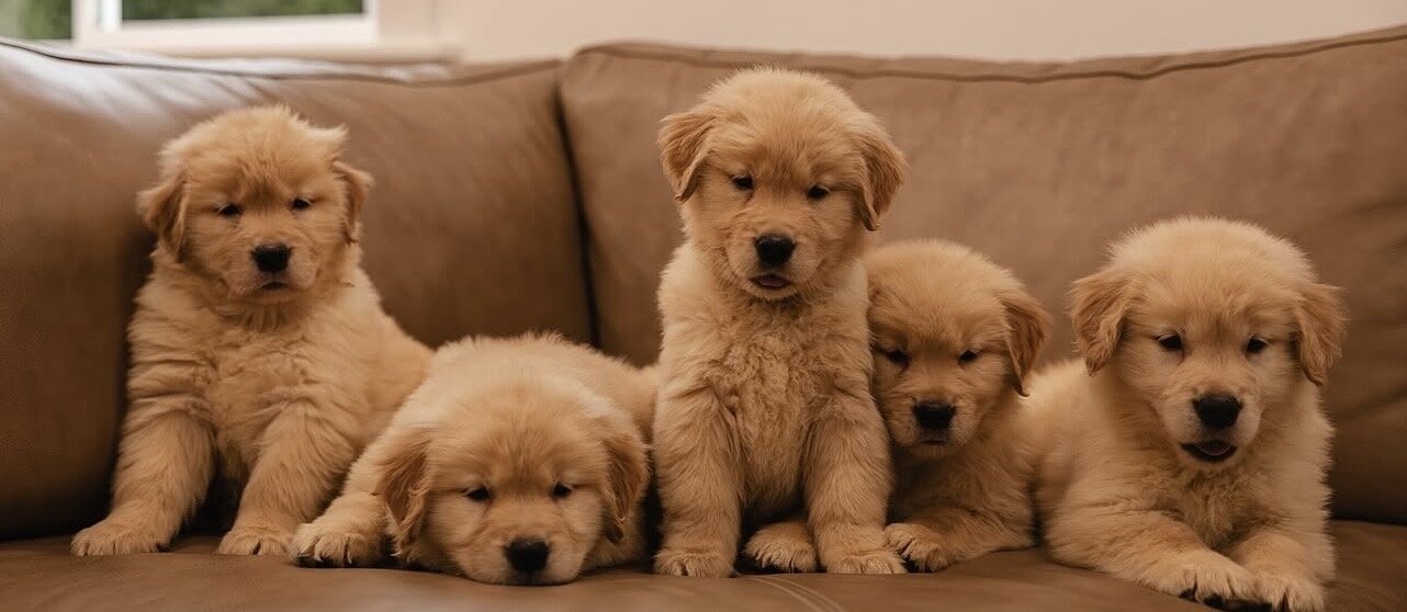 Gorgeous Purebred Golden Retriever Puppies Ready image 1