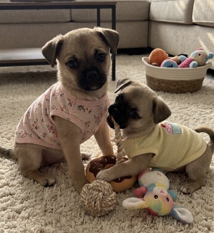 Tiny adorable puppy image 1