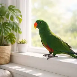 Male Eclectus Bird