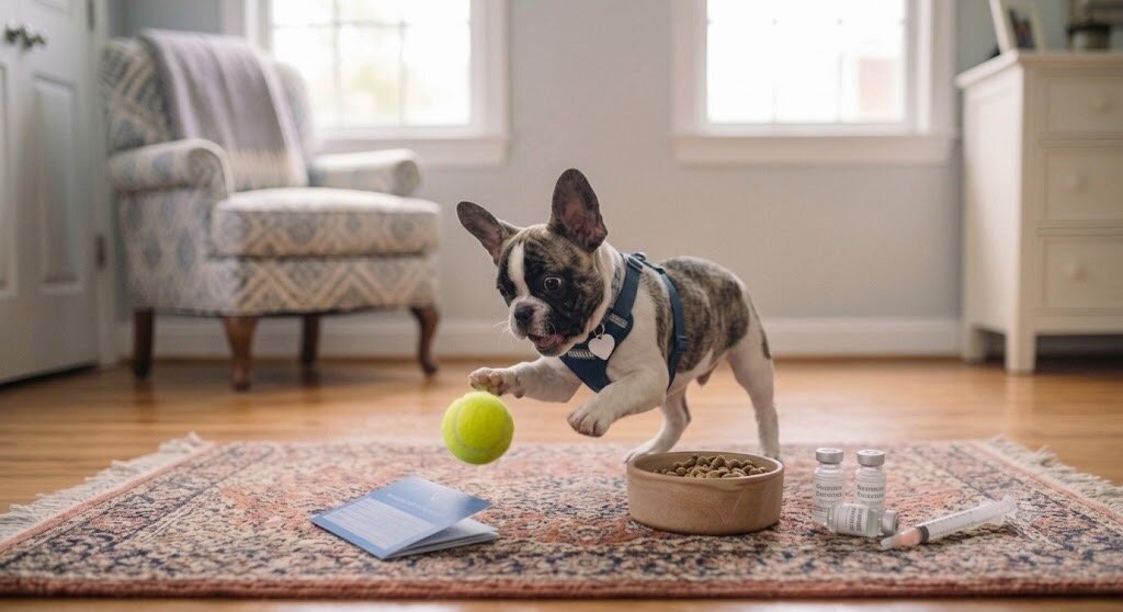 10 weeks old French Bulldog image 6