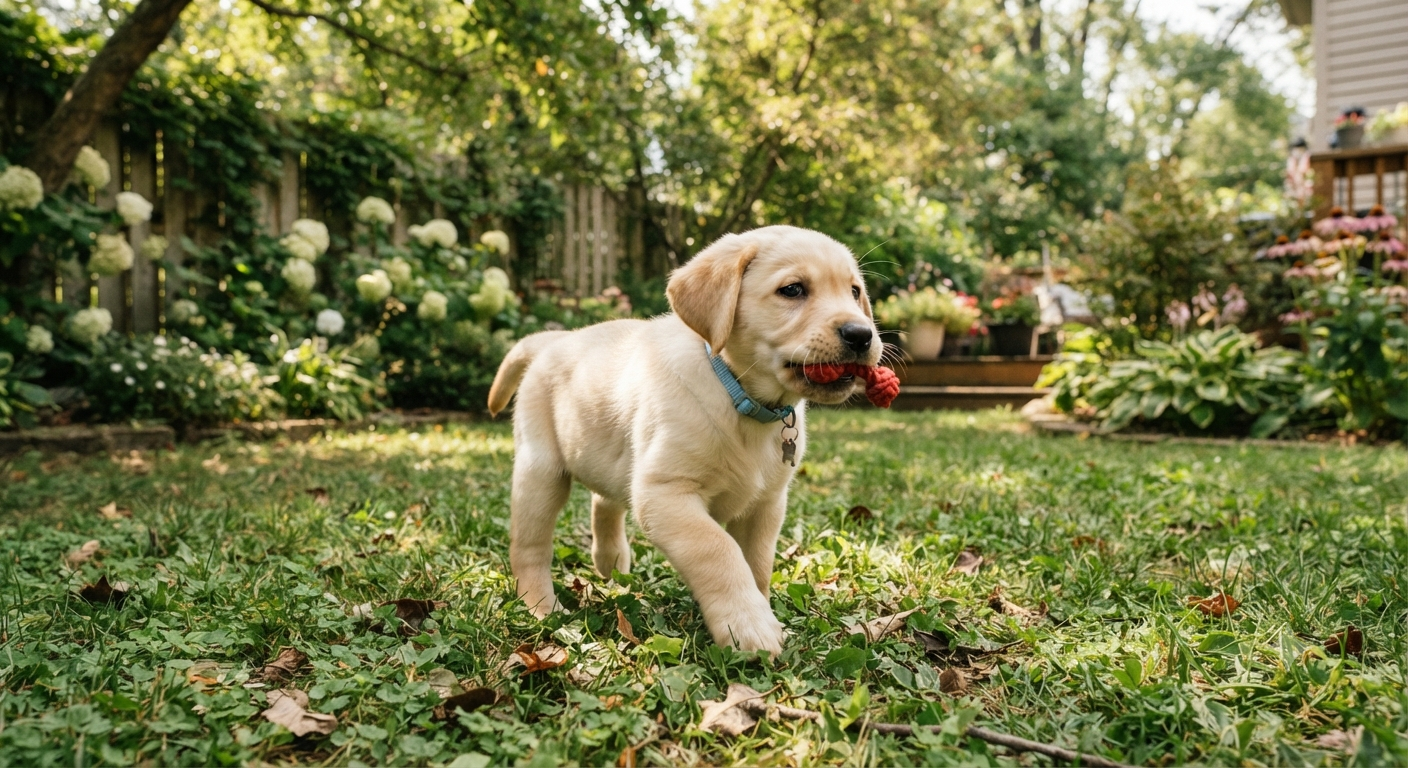 Purebred Yellow Labrador Retriever Puppy image 4