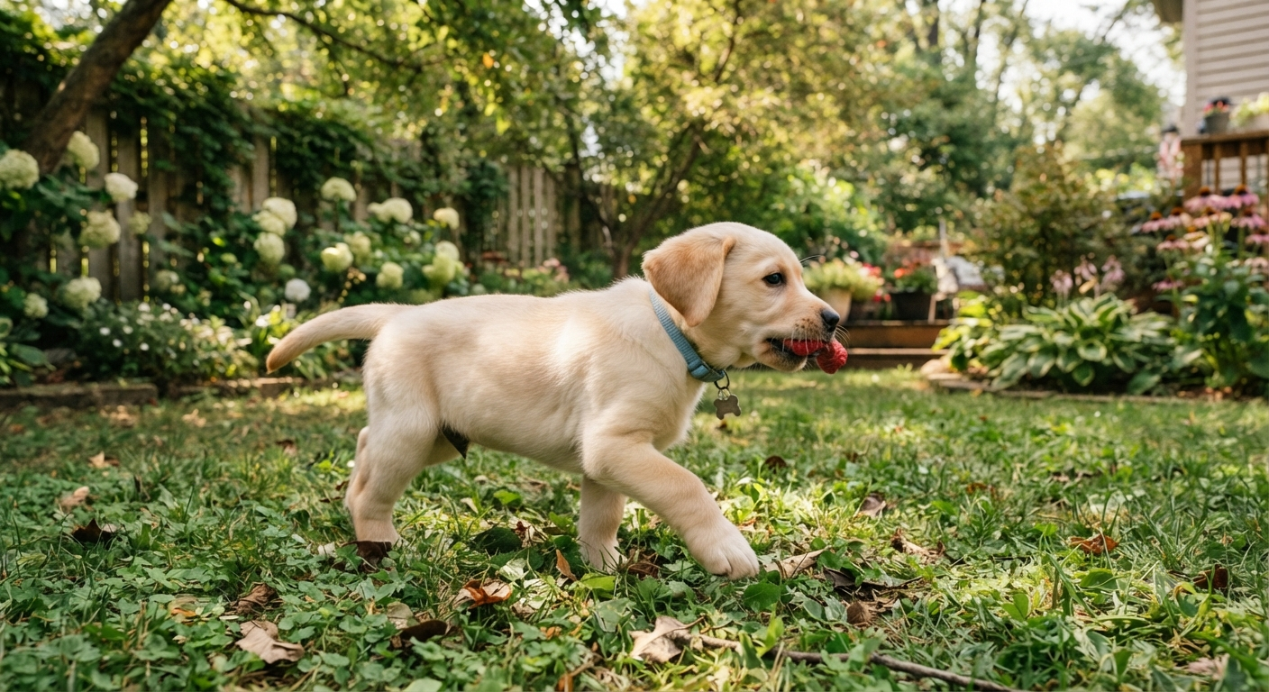 Purebred Yellow Labrador Retriever Puppy image 3
