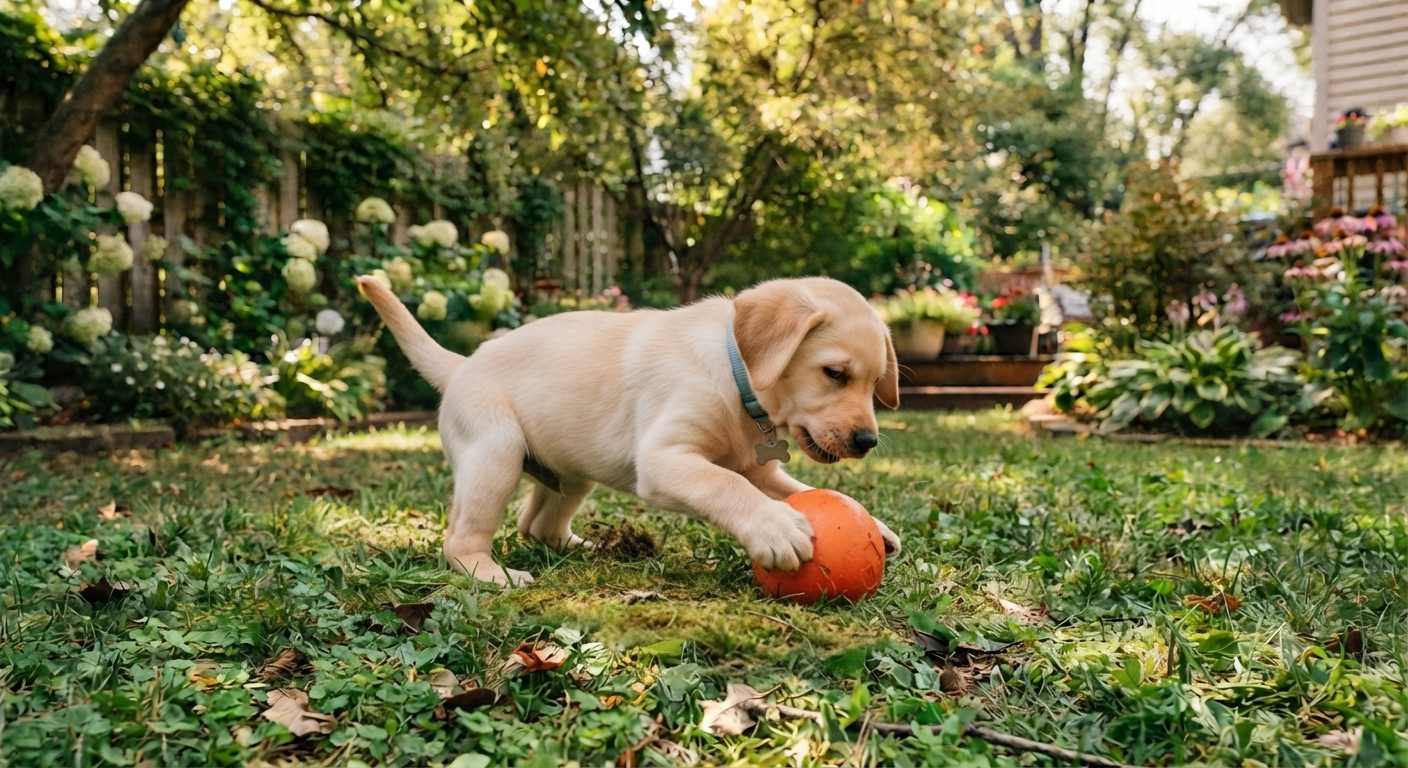 Purebred Yellow Labrador Retriever Puppy image 1