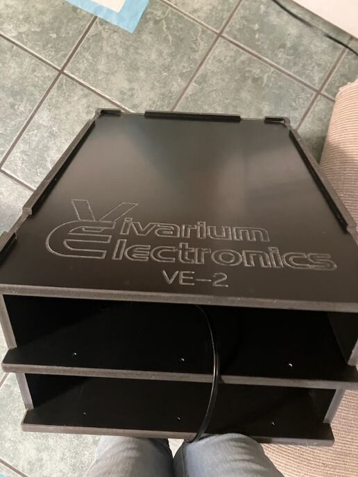 Snake Rack VE 2 draws +thermostat and 4 totes image 1