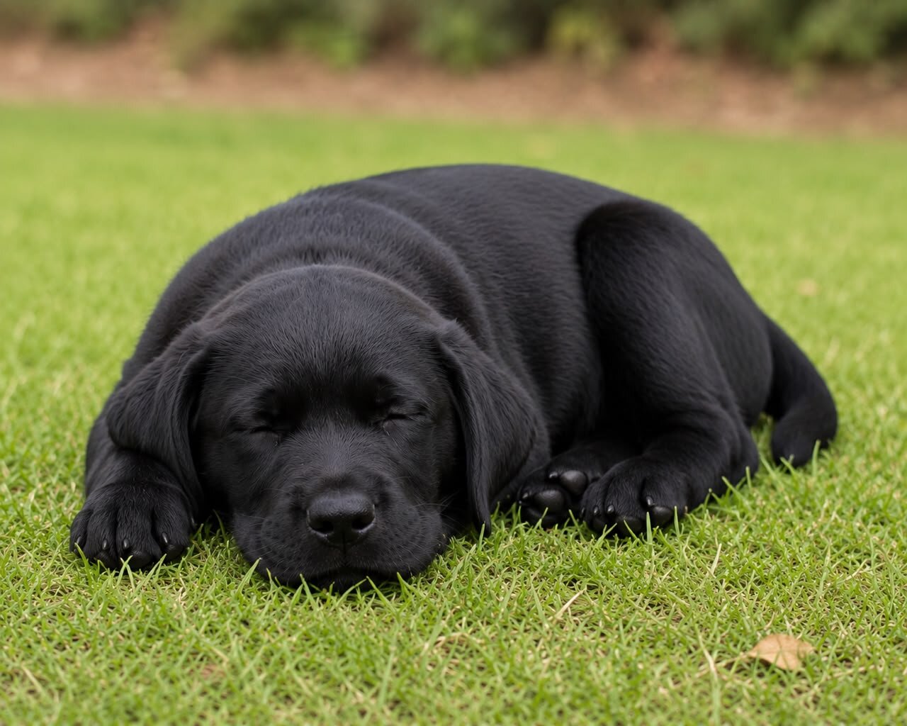 Labrador Retriever Puppy 10 weeks old Fluffy Male image 2