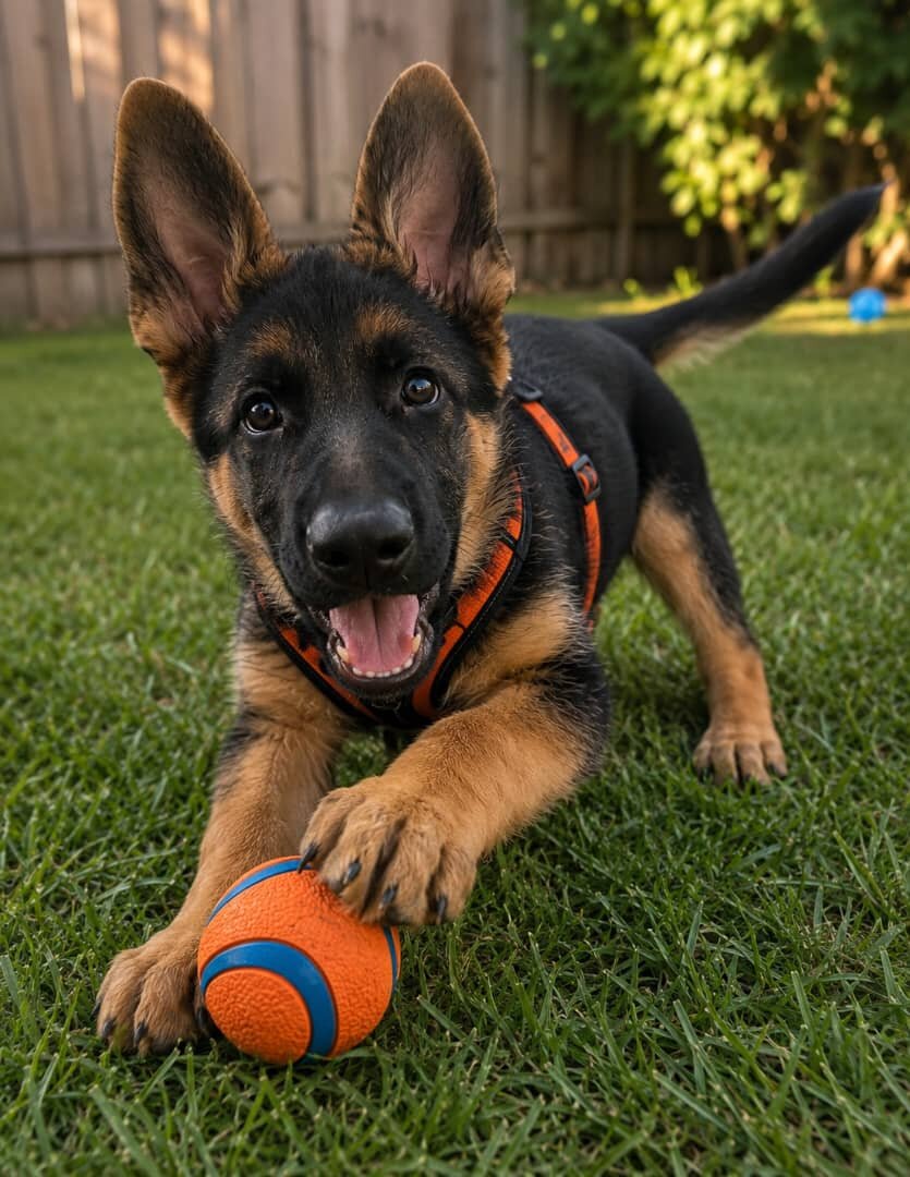 10 weeks German Shepard dog image 2