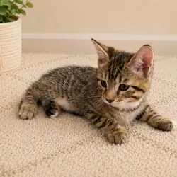Half Maine Coon and Pure Bengal mix