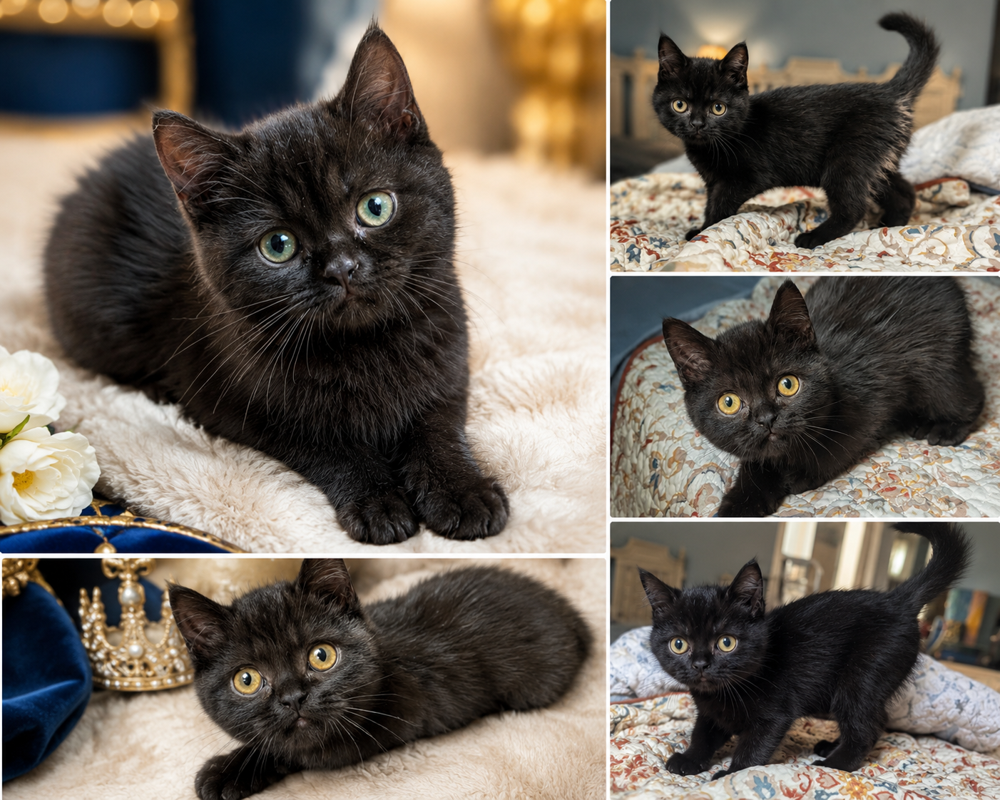 Persian mix kittens image 1