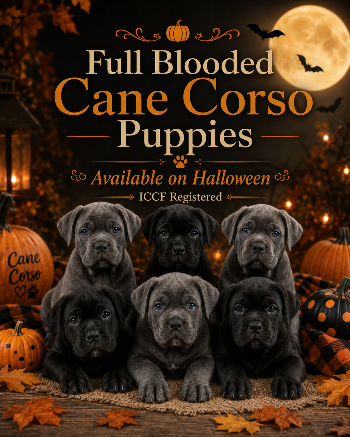 Full Blooded Cane Corso puppies ICCF Registered image 2