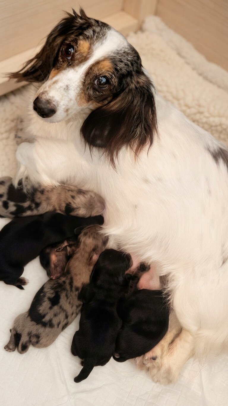 Long Hair Miniature Dachshunds image 3