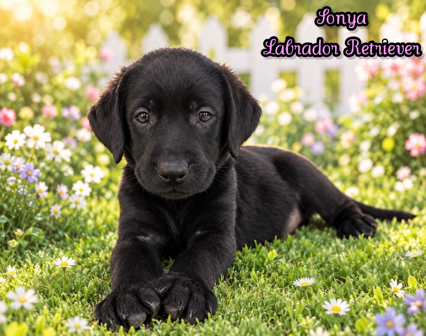 Sonya Female AKC Labrador Retriever image 1