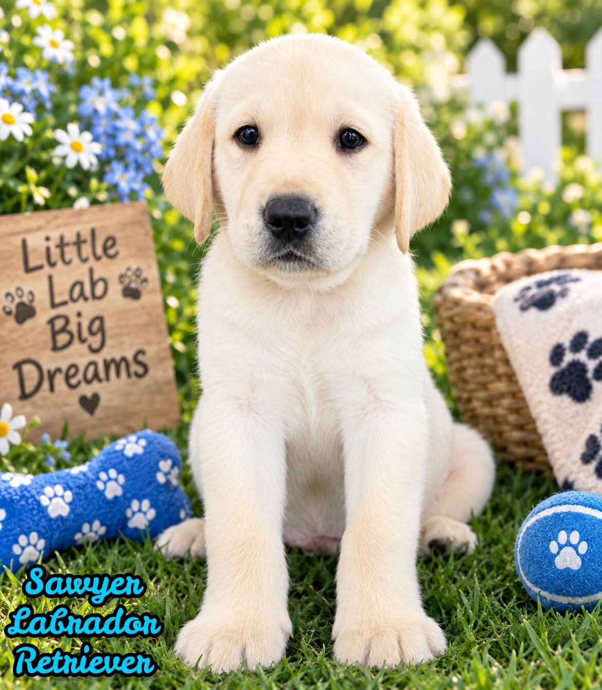 Sawyer Male AKC Labrador Retriever image 1