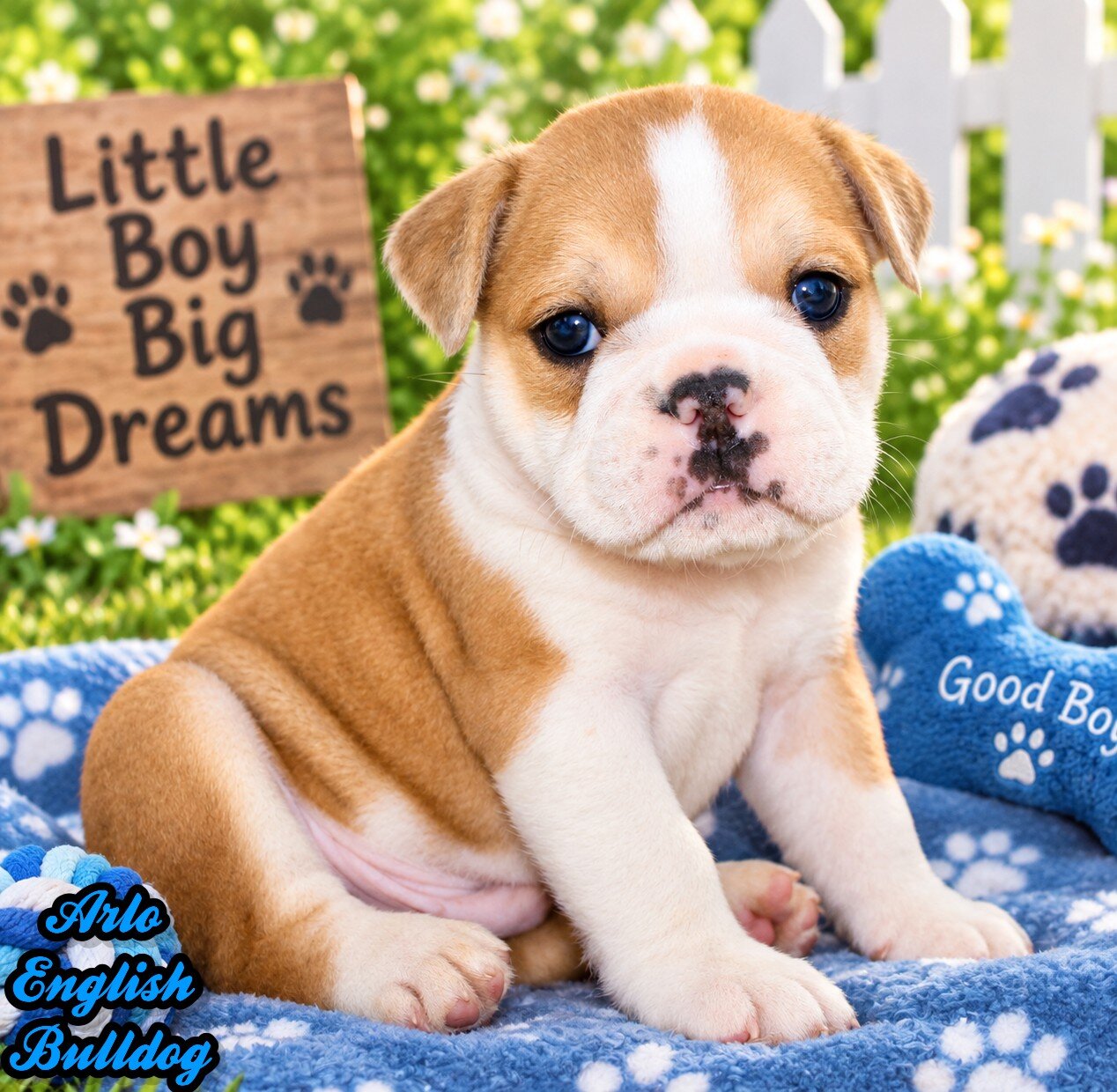 Arlo Male English Bulldog image 1