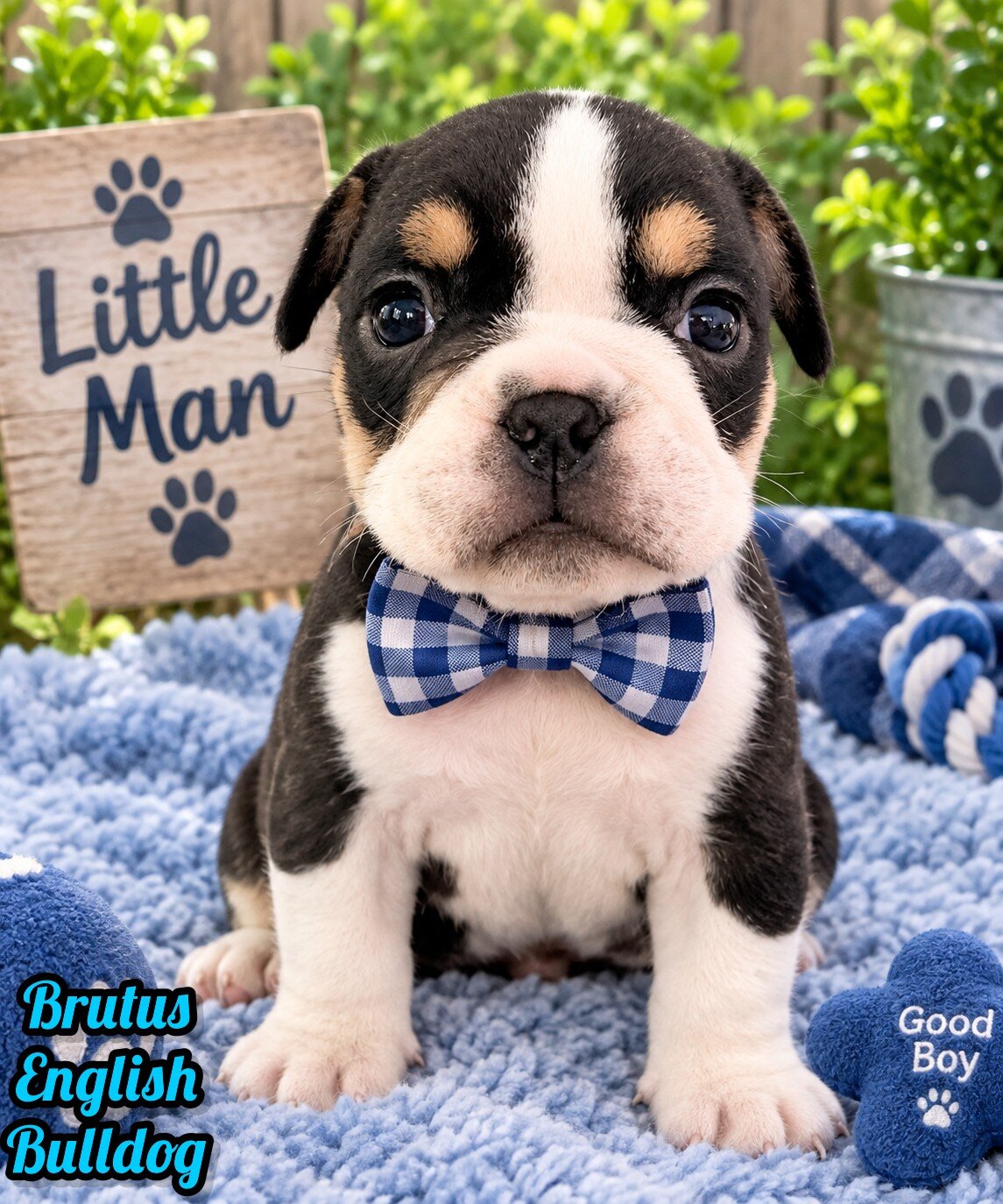 Brutus Male English Bulldog image 1