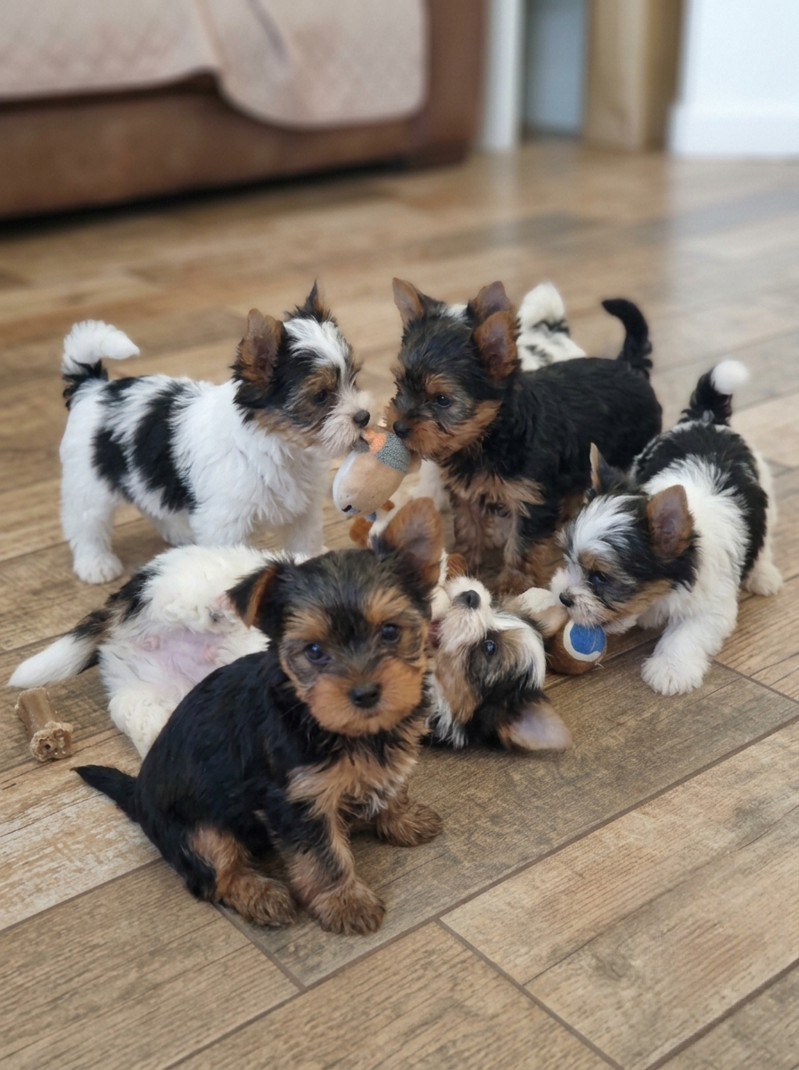 11 weeks Yorkies puppy. image 1