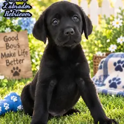Shadow Male AKC Labrador Retriever