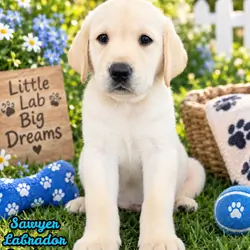 Sawyer Male AKC Labrador Retriever
