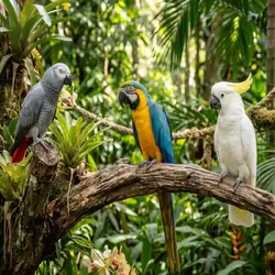Hand-Raised Exotic Birds & Parrots – African Greys