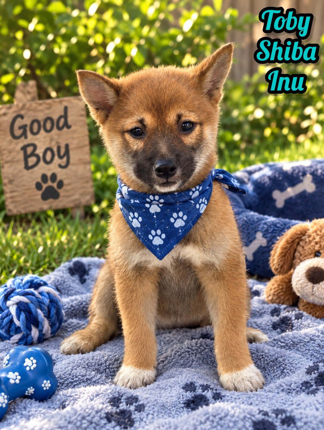 Toby Male Shiba Inu image 1
