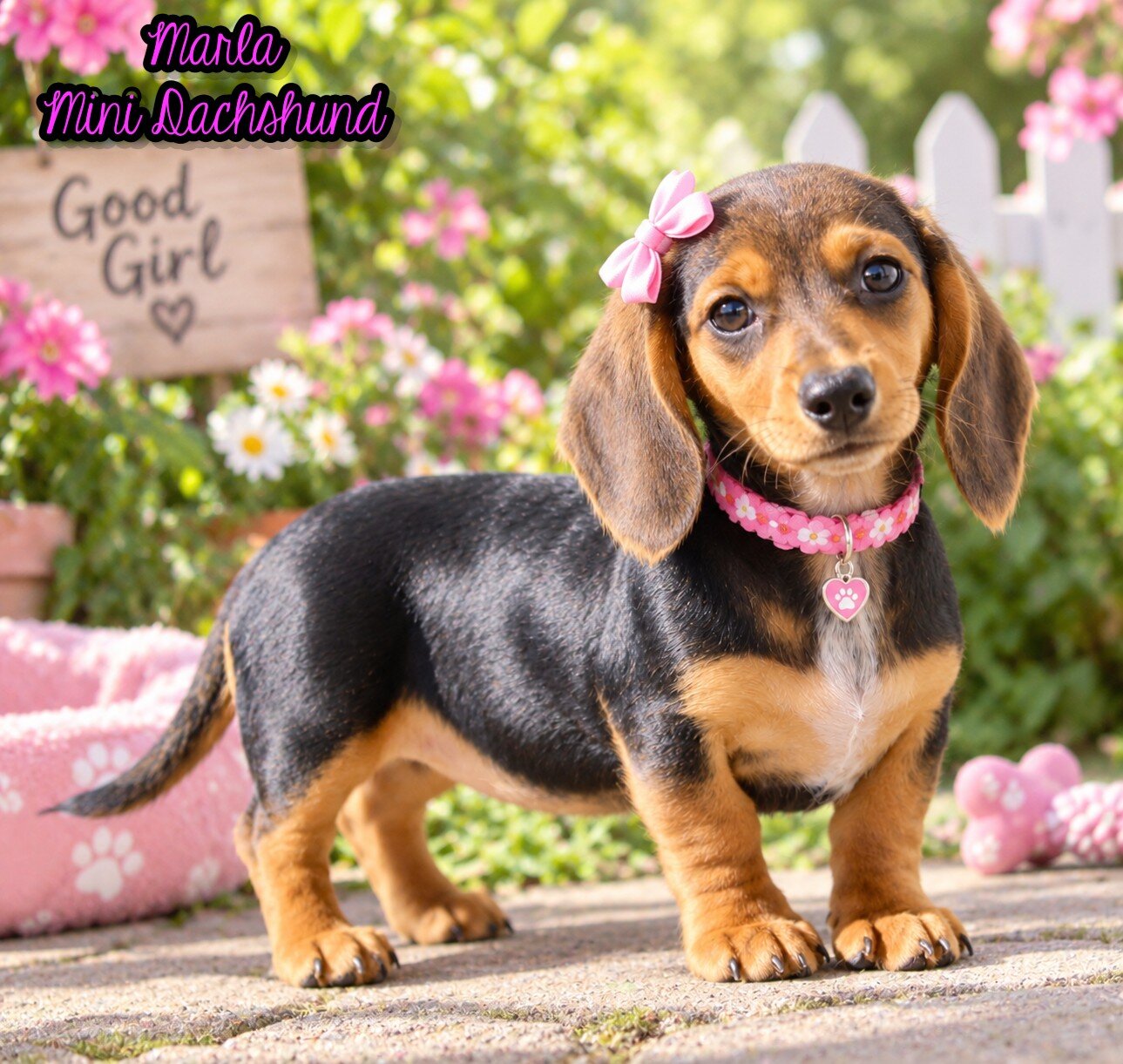 Marla Female Mini Dachshund image 1