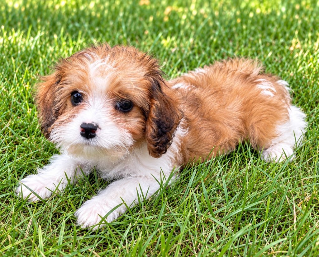 female cava poo puppy image 2