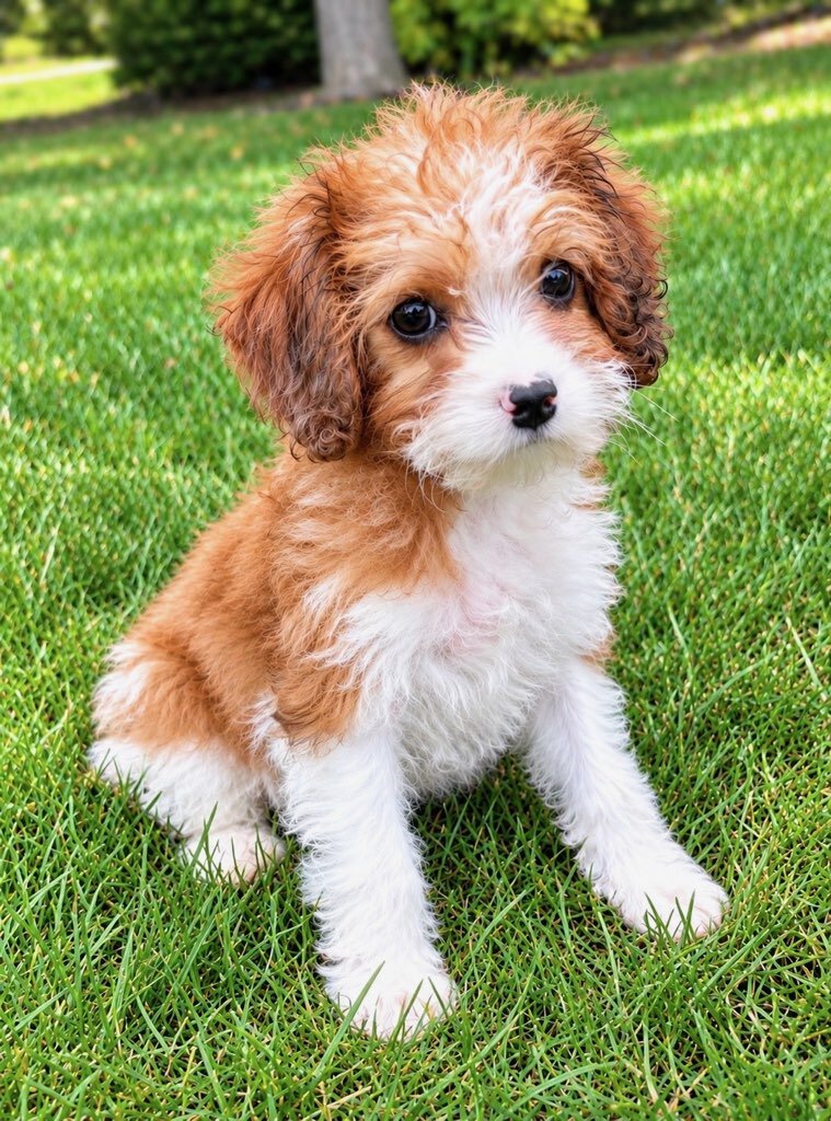 female cava poo puppy image 3
