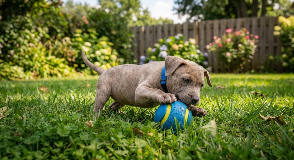 10 week old pit bull puppy image 3