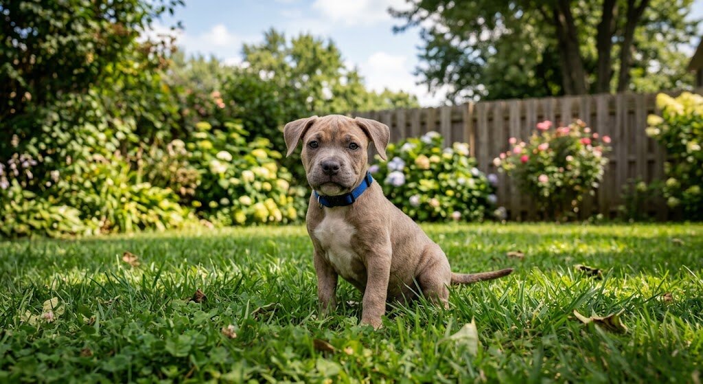 10 week old pit bull puppy image 2