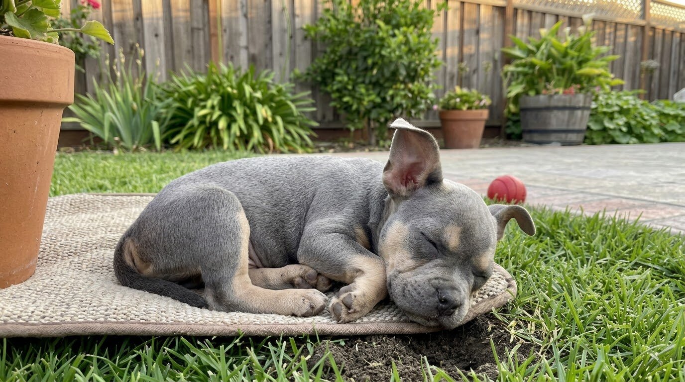 Adorable 10-Week-Old French Pitbull Puppy image 3