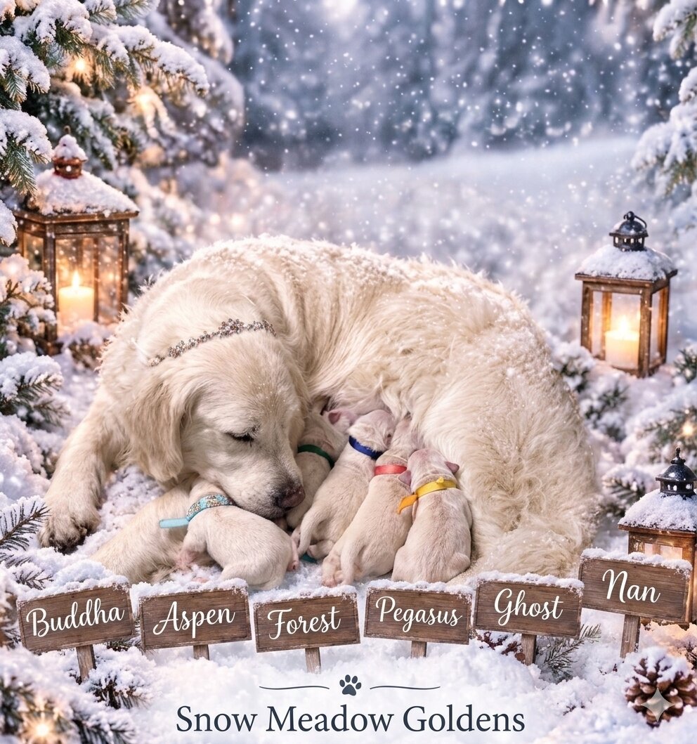 English Cream Golden Retriever image 1