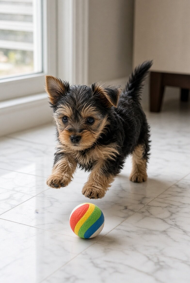 Male Yorkie puppy image 2