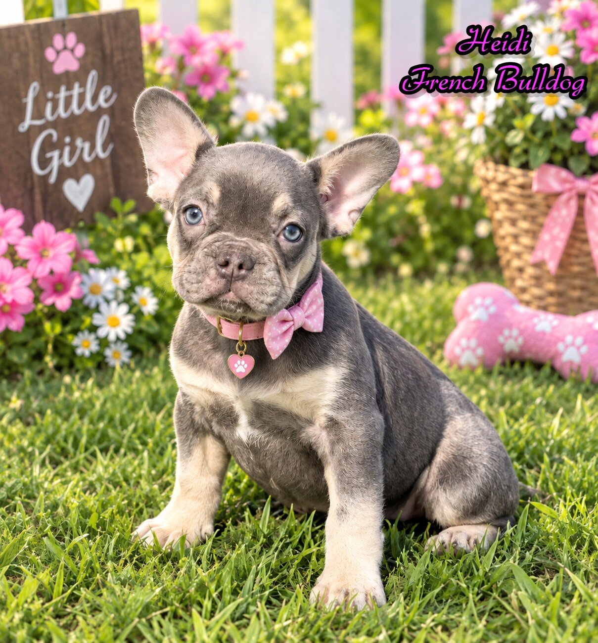 Heidi Female AKC French Bulldog image 1