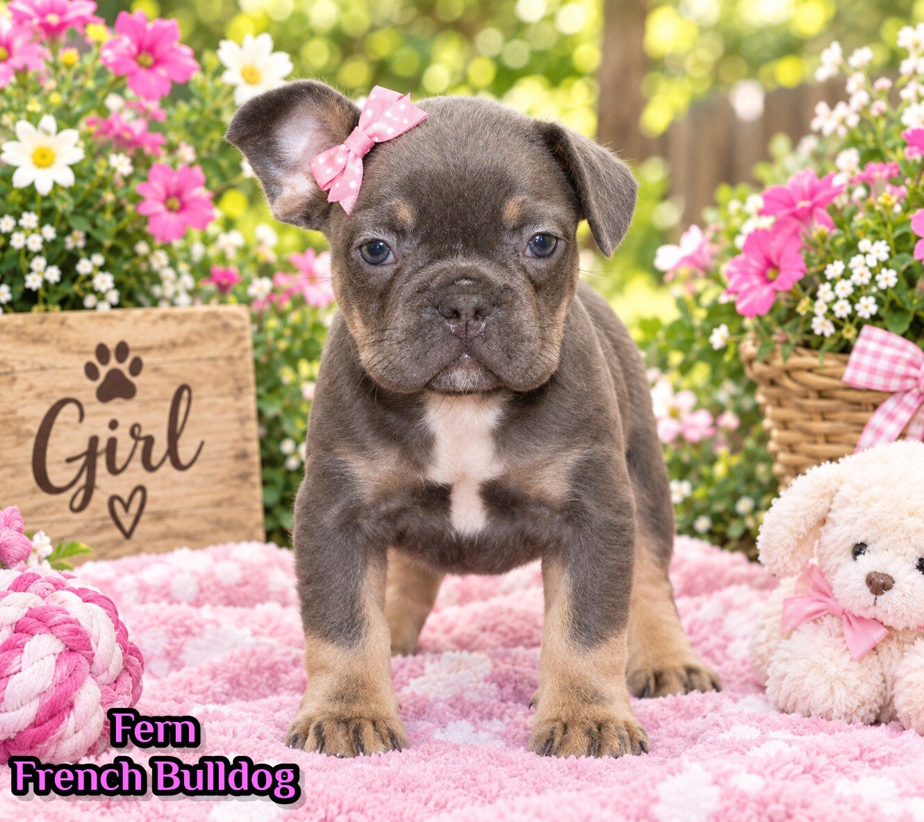 Fern Female AKC French Bulldog image 1