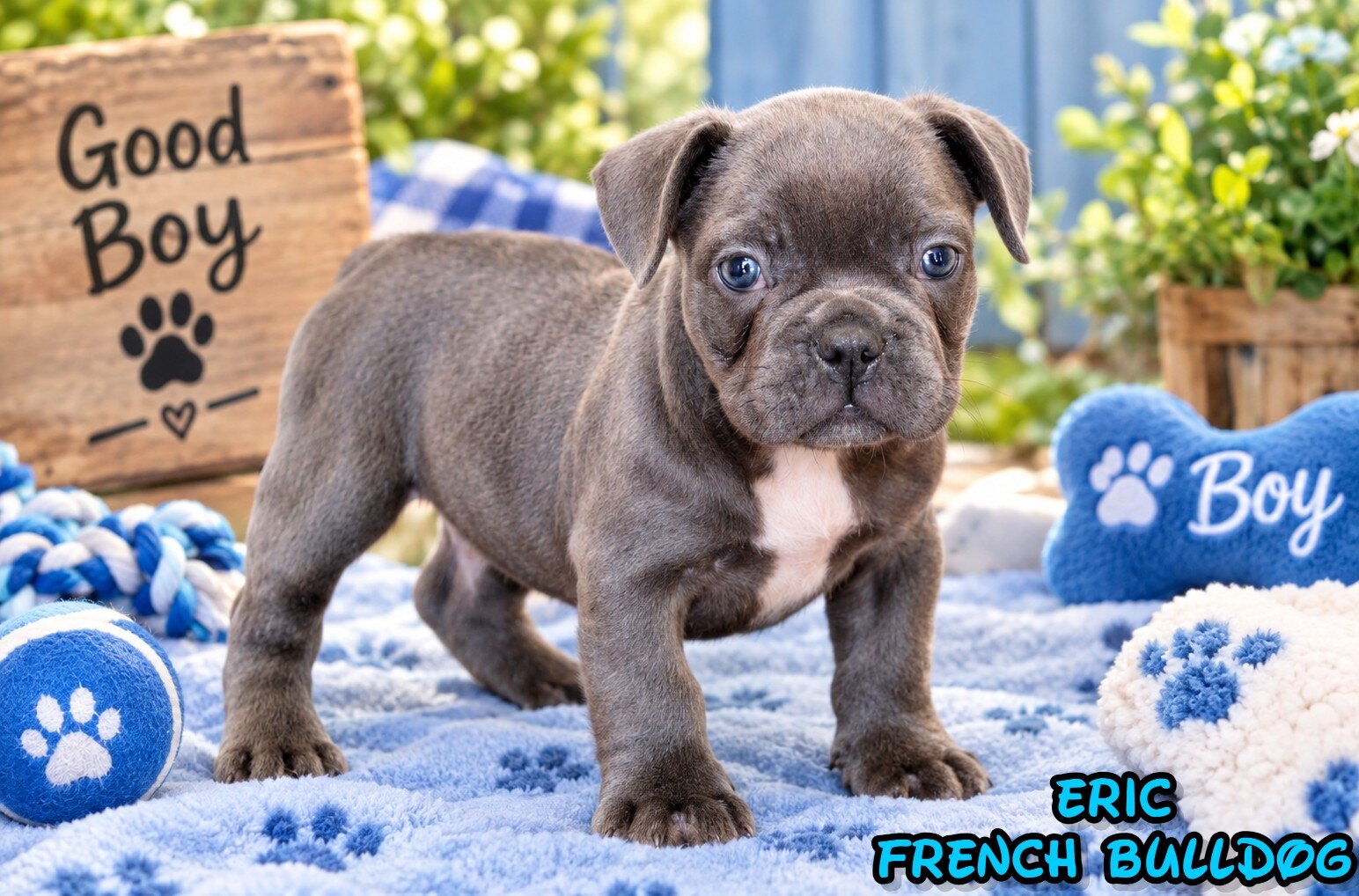 Eric Male AKC French Bulldog image 1
