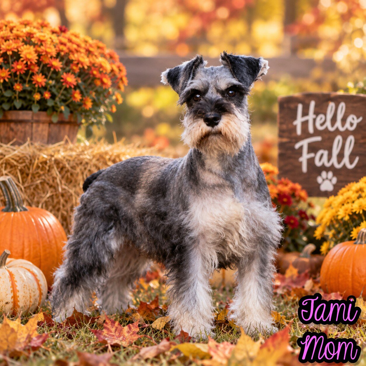 Ellie Female AKC Mini Schnauzer image 10