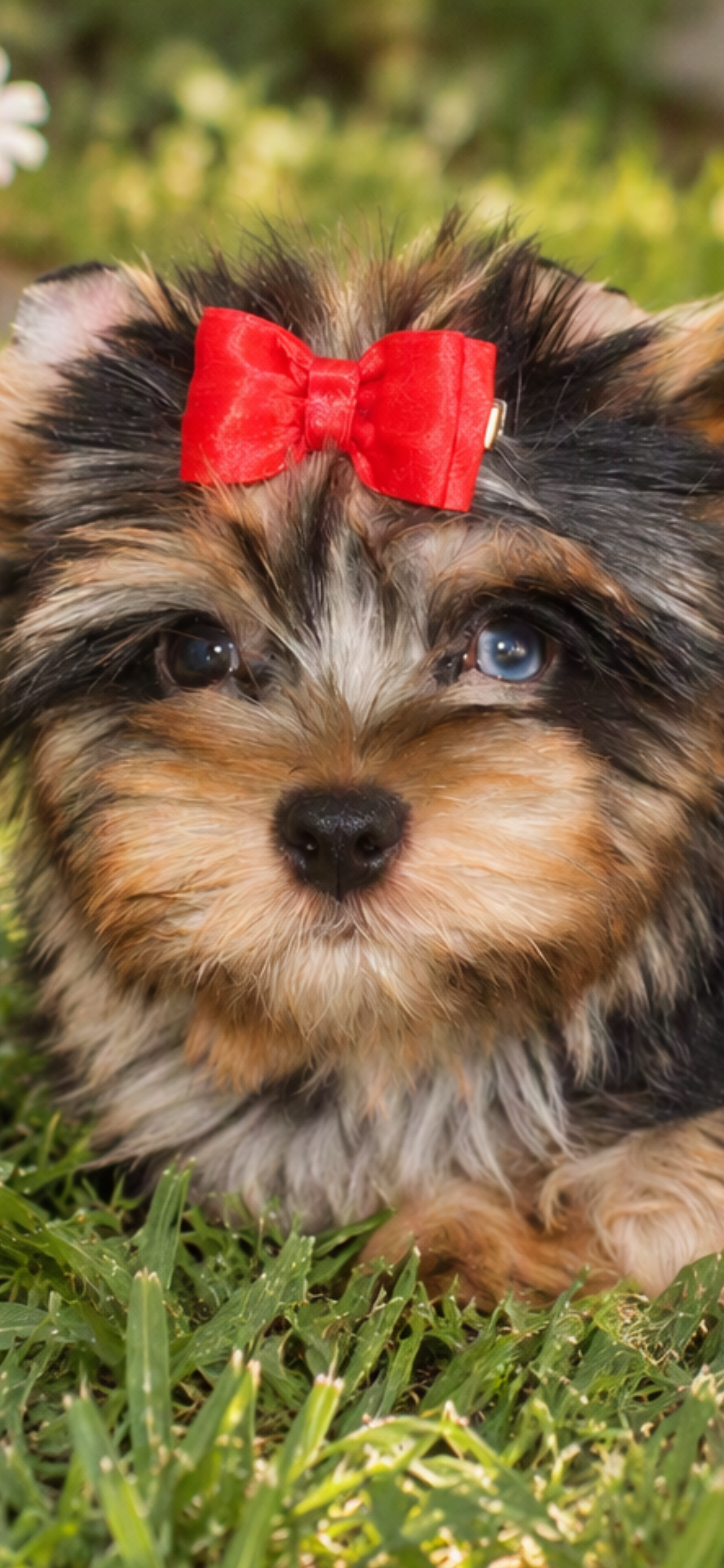 Blueberry Merle Male Yorkie image 6