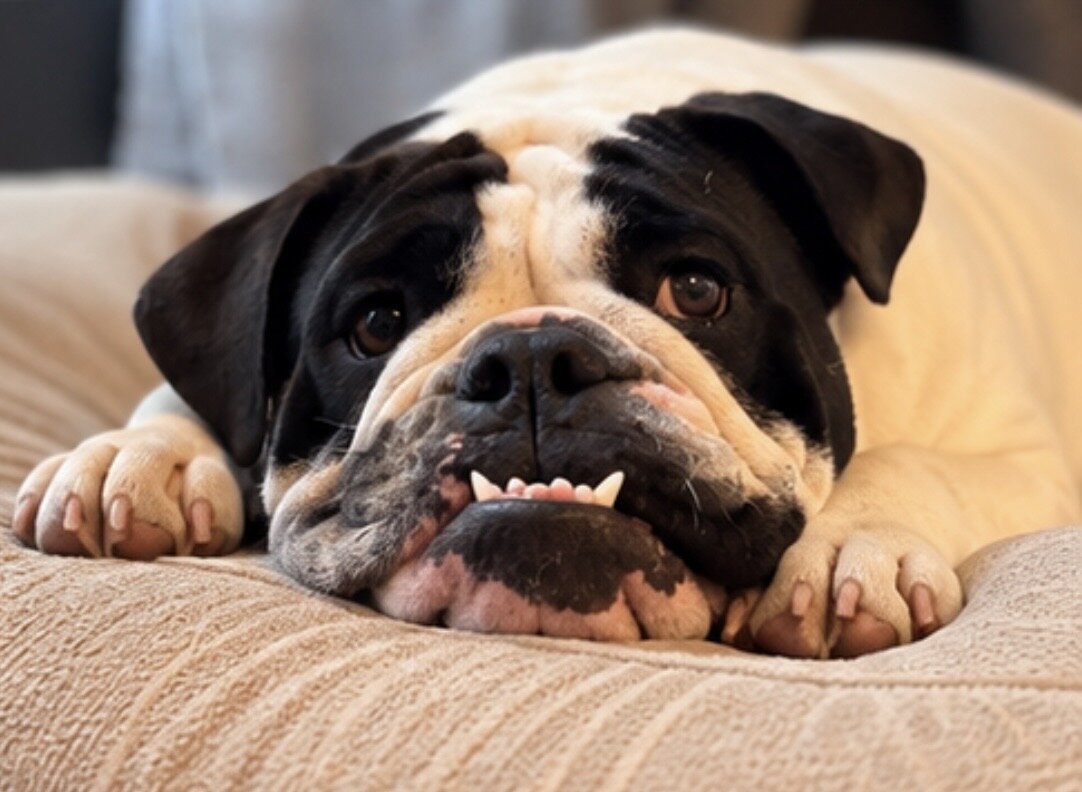 AKC Registered Female English Bulldog image 1